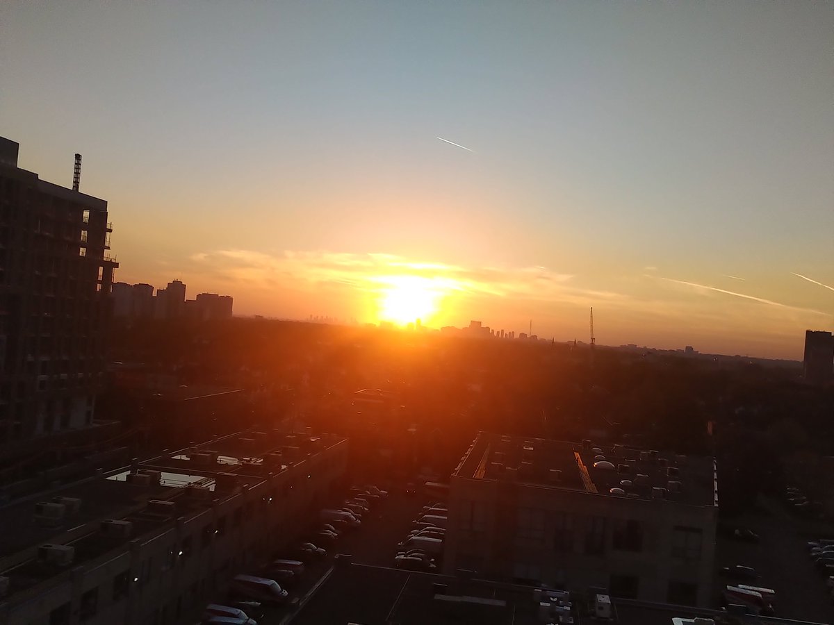 SamTecle's tweet photo. sunset o'clock after #Mapat20 altered our orientation to time, history, cartography and belonging... https://t.co/8bHItBDVnr