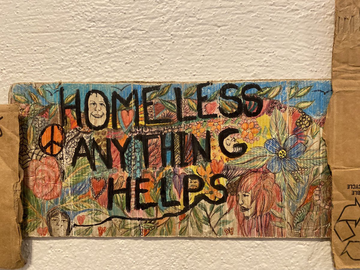 psujenn's tweet photo. TY @williebaronet - Your artistry truly brings humanity to homelessness. Thank you for the opportunity to meet you, engage is thoughtful dialogue and most importantly for being an inspiration to all of us! God Bless 🙏🏻❤️ #signsofhumanity #weareallhomeless @WAAHCTC https://t.co/R47SsyCMcb
