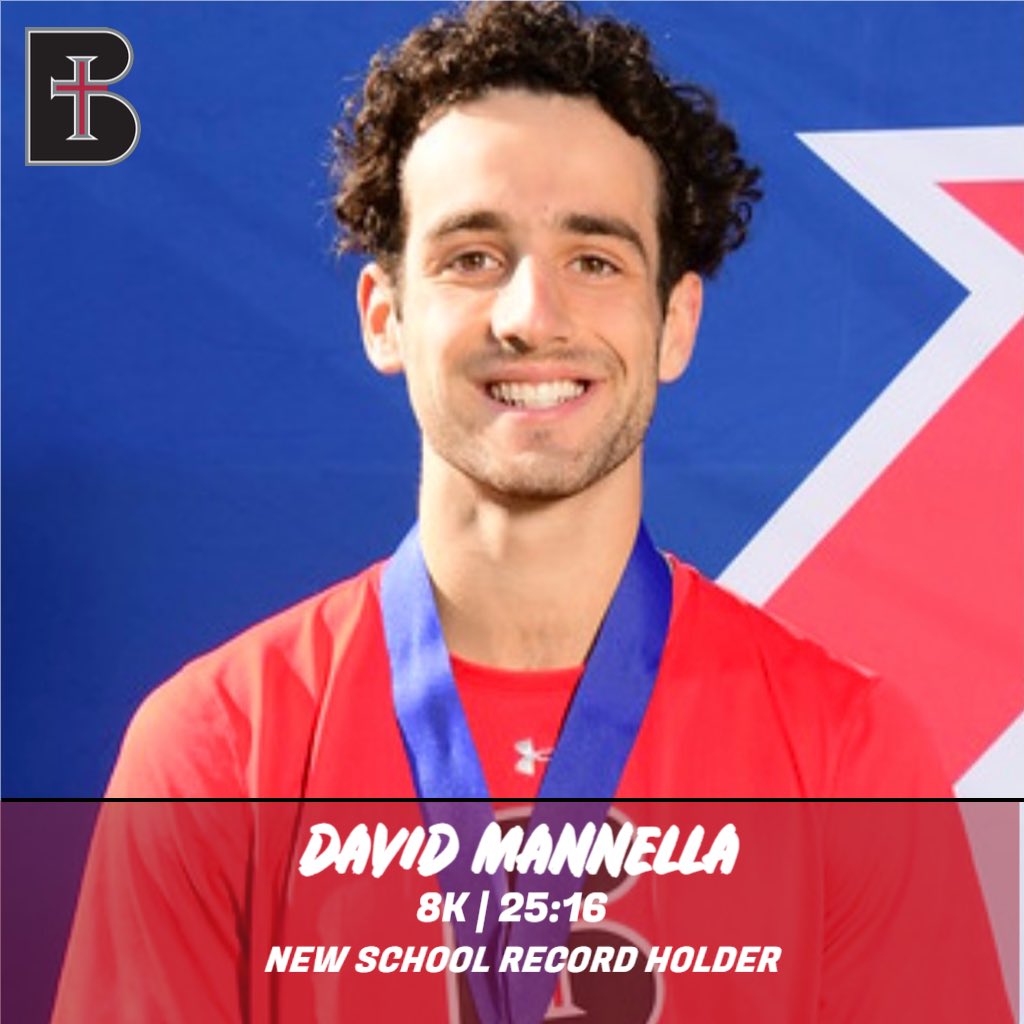 RavenTrackXC's tweet photo. Say hello to our new school 8K record holder, David Mannella!

David ran a personal best time of 25:16 and took 2nd at the Heart Championships yesterday. 

His performance earned himself a spot at the NAIA XC National Championships!!! 

#GoRavens https://t.co/LXZ6WBjBmq
