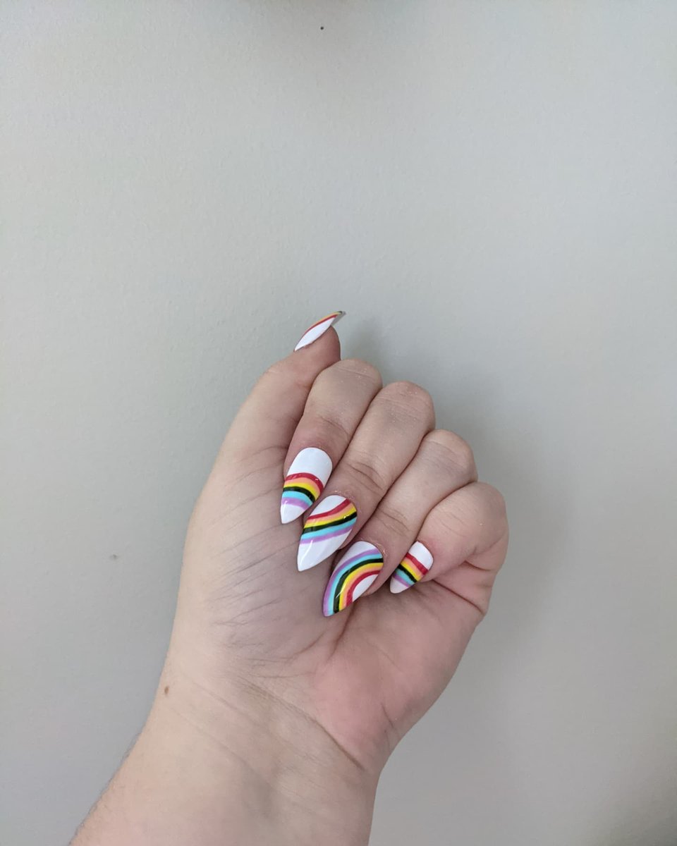 QueerClaws's tweet photo. Wearing these with #PRIDE https://t.co/LnnhXfM51z