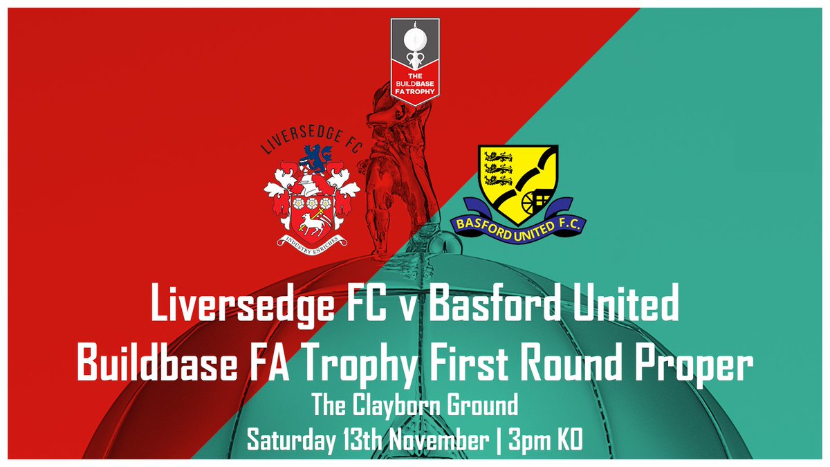 Liversedge_FC's tweet photo. ❌ Leeds don't play
❌ Huddersfield don't play
🚍 Bradford away from home

Get behind your local club this weekend and help us pack the Clayborn for a historic cup tie against @Basfordutdfc 

#UpTheSedge https://t.co/obh8aAVTj7