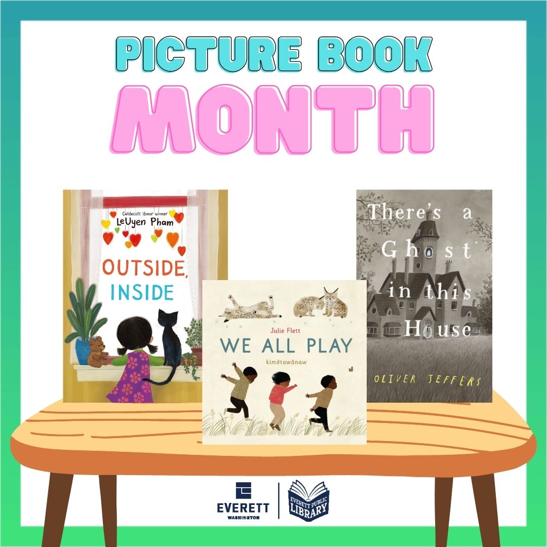 eplsdotorg's tweet photo. Picture books are an amazing way to experience, discuss, and enjoy stories. Here are some recommended new ones to discuss the pandemic, learn animals in Cree, or flip through to find a ghost. What are some of your favorite picture books?
#PictureBookMonth #EverettReads https://t.co/YkhBlWe18f