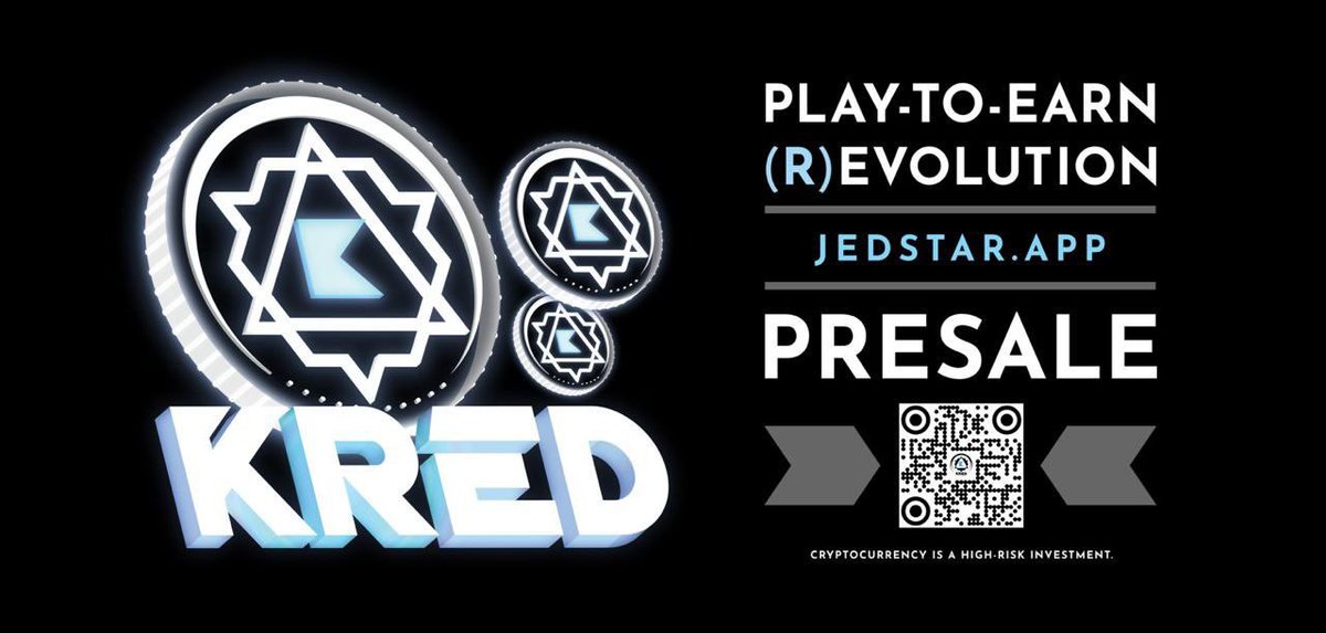 JedstarLord's tweet image. And then #JEDSTAR created a new token and they saw that it was good... presale is happening soon... get on board now and you can also stake your #JED for #KRED... big happenings and big actions talk more than hype... #cryptocurrecy #presale #GamingNFTs #NFTCommunity #GameFi