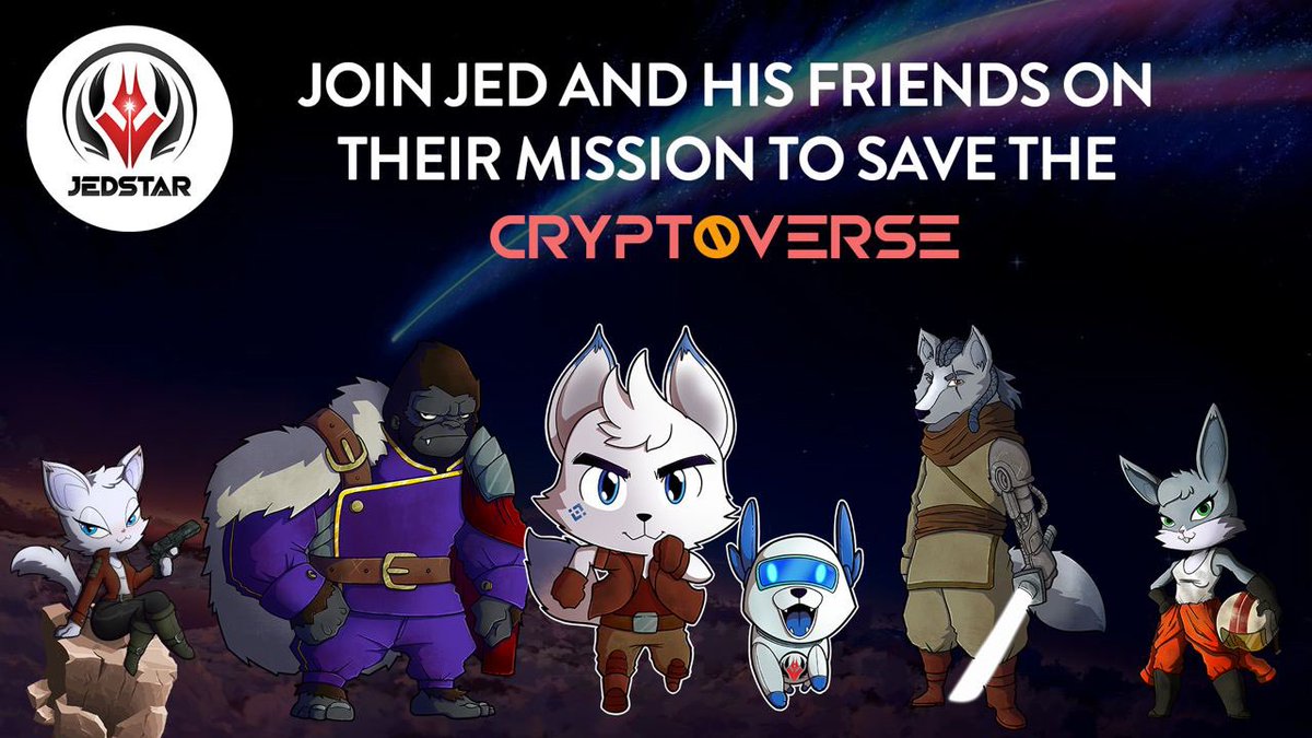 JedstarLord's tweet image. And then #JEDSTAR created a new token and they saw that it was good... presale is happening soon... get on board now and you can also stake your #JED for #KRED... big happenings and big actions talk more than hype... #cryptocurrecy #presale #GamingNFTs #NFTCommunity #GameFi