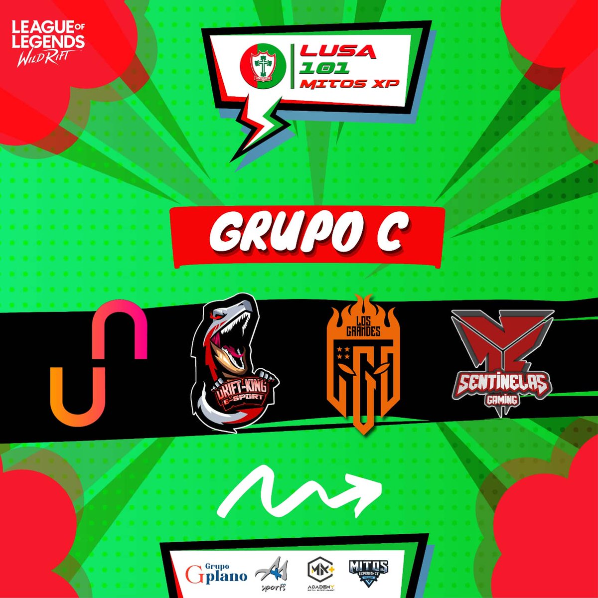mitosxpoficial's tweet photo. Confira como ficaram os grupos do Lusa 101.

Transmissão, terça dia 9. As 19h:
https://t.co/1nN8LaU2o0

@dreammaxesports @flaesports @loopsesports @CruzeiroEsports @PortuguesaGG @SoAGRADECEgg @bouncegg @losgrandesgg @Losgrandeswr @bsteam_br @DefeatersOP @KaninESports @polarggbr https://t.co/LdfDvIP1h2