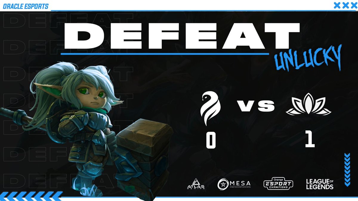 Oracle Esports tweet media