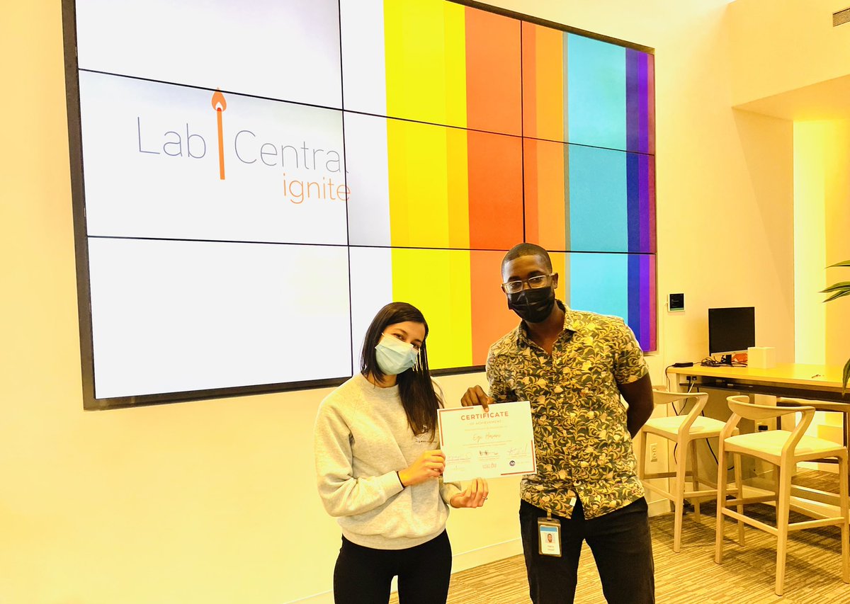 ShaziaMir71's tweet photo. Let me present @IgniteLC @labcentralโs first #CareerForge graduates! Gr8 to see this ๐ช group of diverse women receive their certificates & hear the impact it has made on their prof/personal growth.This is just the start, never doubt yourself & continue to be marvelous! ๐ฅ๐ https://t.co/DZz9ySFEIC