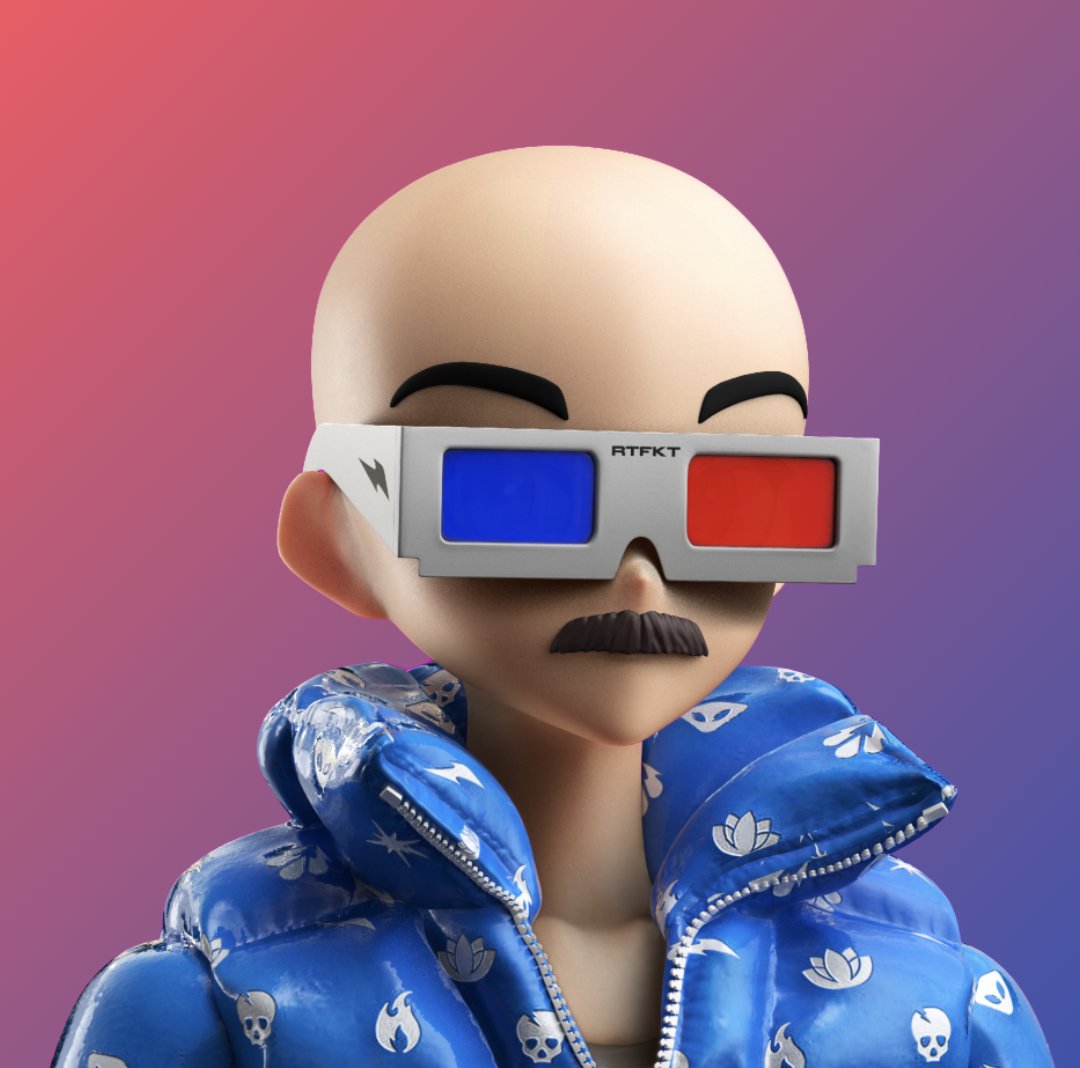 RTFKT's tweet photo. 🟦 🟥  trait made mainly for @richerd tbh https://t.co/yTVgmVfhTN