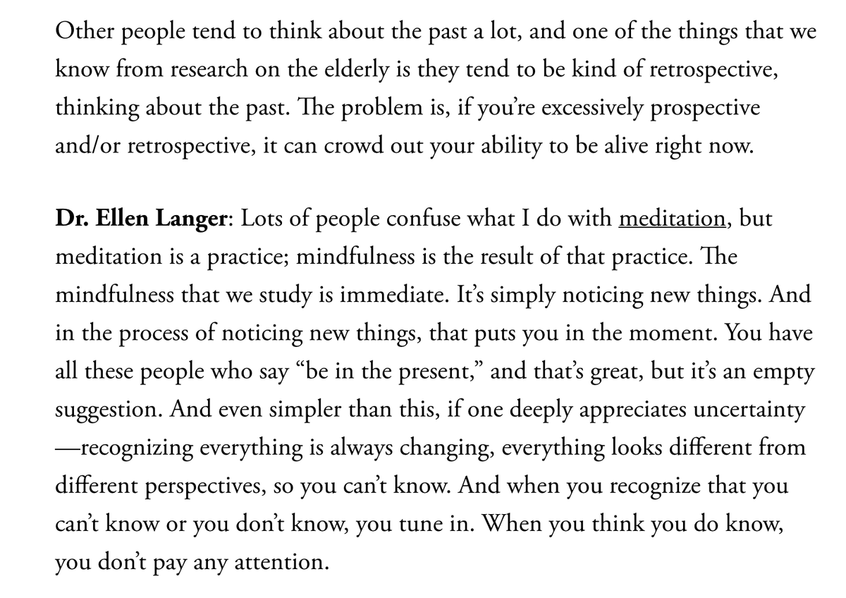 _inpractise's tweet image. This is also great:

"when you recognize that you can’t know or you don’t know, you tune in. When you think you do know, you don’t pay any attention."