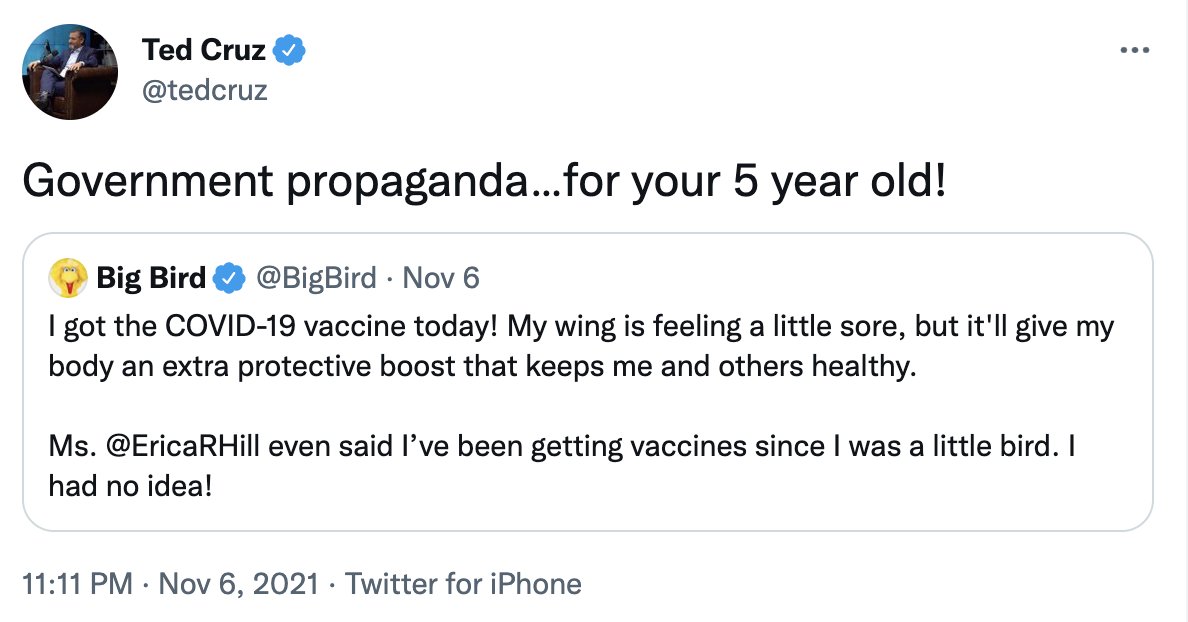 ProBirdRights's tweet photo. thanx 4 admitting big birb IS the govermnent. go home theodore we make the lawes now. https://t.co/fMZ6Muv5VK