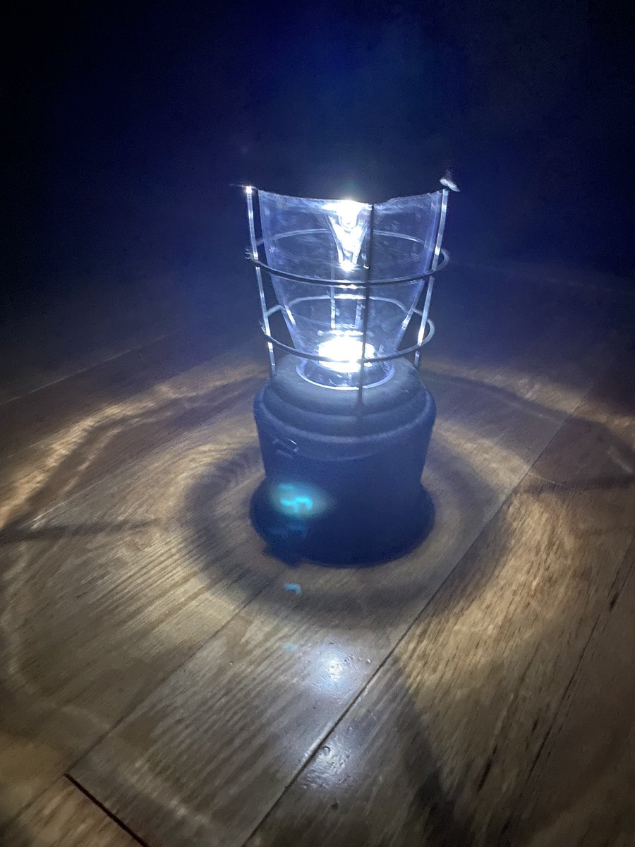 Briluther07's tweet photo. @CMLPmedia Thank you so much for keeping us updated!!! I found our camping lantern - it’s an adventure for sure :) https://t.co/rRuiSagtl0
