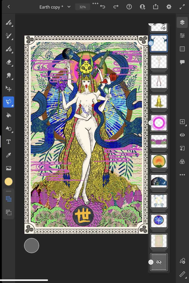 Work in progress
Will be soon minting on <a href="/kalamint_io/">Kalamint</a> 
The special collection of Ashura @ashura_mega as a collectible 1/1 12 cards

First Drop on 9th November

Please Stay tune !

#CleanNFTs #kalamint #tezosnft #tezoscommunity #NFTJapan #NFTTHAILAND #AdobeFresco