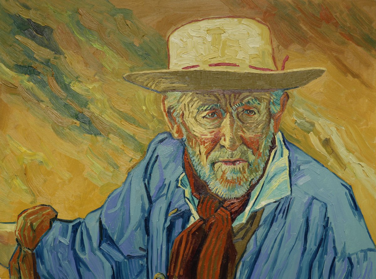 TheCinesthetic's tweet photo. Loving Vincent (2017) dir. Dorota Kobiela, Hugh Welchman https://t.co/n6rFzSVQj0