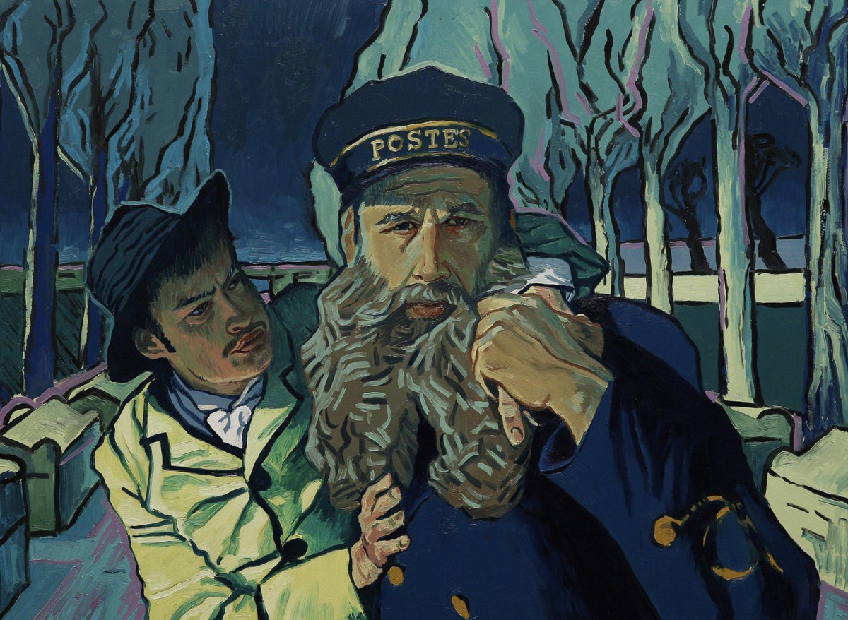 TheCinesthetic's tweet photo. Loving Vincent (2017) dir. Dorota Kobiela, Hugh Welchman https://t.co/n6rFzSVQj0