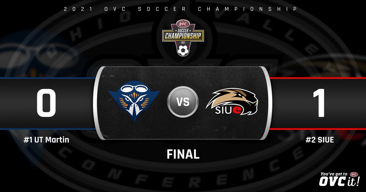 .<a href="/SIUEWSoccer/">SIUE Women's Soccer</a> defeated UT Martin to win the 2021 OVC soccer Championship #OVCit