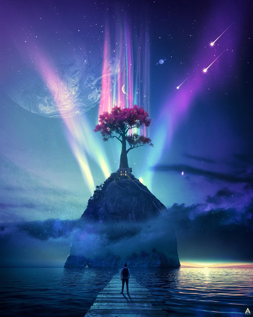 Cosmic tree that connects all life.
instagram.com/atonik.art/

#photoshop #photomanipulation #digitalart #madewithenvato