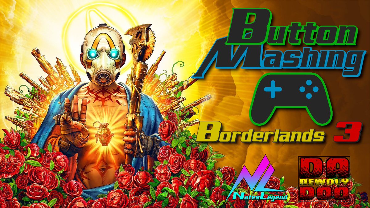 ButtonMashPdcst's tweet image. 🚨TODAY 4:00pm MST🚨

New LIVE episode of Button Mashing talking about all things #Borderlands3.

- Watch on FB, YouTube, &amp;amp; Twitch! 📺

- Follow Us: linktr.ee/ButtonMashingP… ✅

#GOG #ButtonMashing #VideoGames