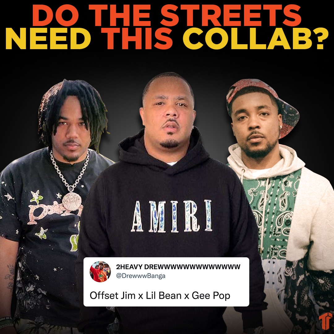 TheThizzler's tweet photo. π Oakland producer @drewwwbanga hints that a collab with @offset_jim, @lilbnerr & @2heavypop is in the works! Who needs this one?
#OffsetJim #LilBean #GeePop https://t.co/VhWkFvhLa8