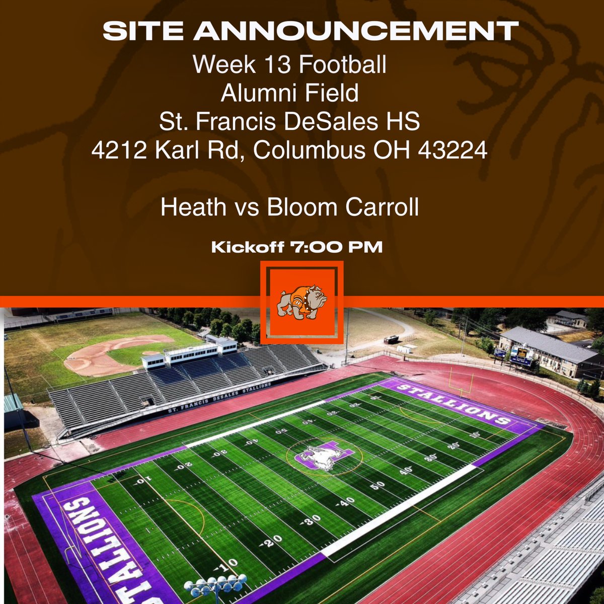 Site Announcement! <a href="/HEATHHSFOOTBALL/">Heath Football</a> #HCSDProud #BulldogElite #Persevere #HowYaLivin #42