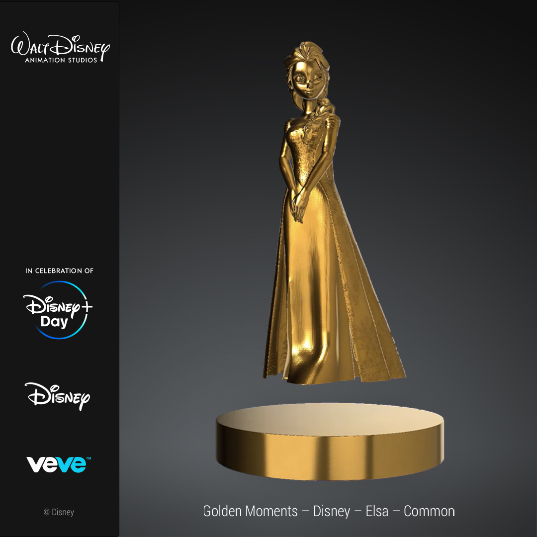veve_official's tweet photo. Get a closer look at Elsa and Mickey’s Sorcerer’s Hat from Walt Disney Animation Studios’ Golden Moments set dropping tomorrow, 8 Nov. at 12PM PT/3PM ET!

#DisneyPlusDay https://t.co/AUF1QeQMng