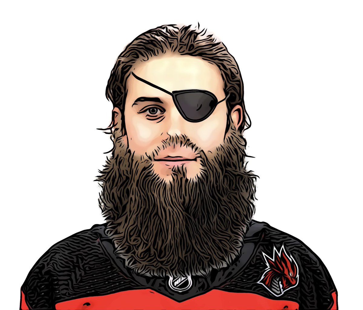AryeIzzy's tweet photo. About to shave my off season beard.. #shlhockey https://t.co/PkgvcpARIM