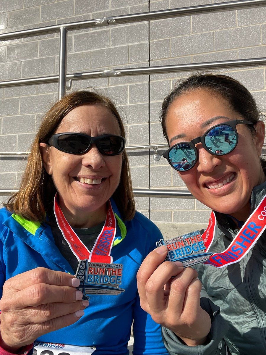 So excited that I joined <a href="/SaraBeirne_/">SaraBeirne</a> to support #RTB4Larc school and finished the 10k over the Ben Franklin Bridge. <a href="/AristotlePSU/">Aristotle</a>