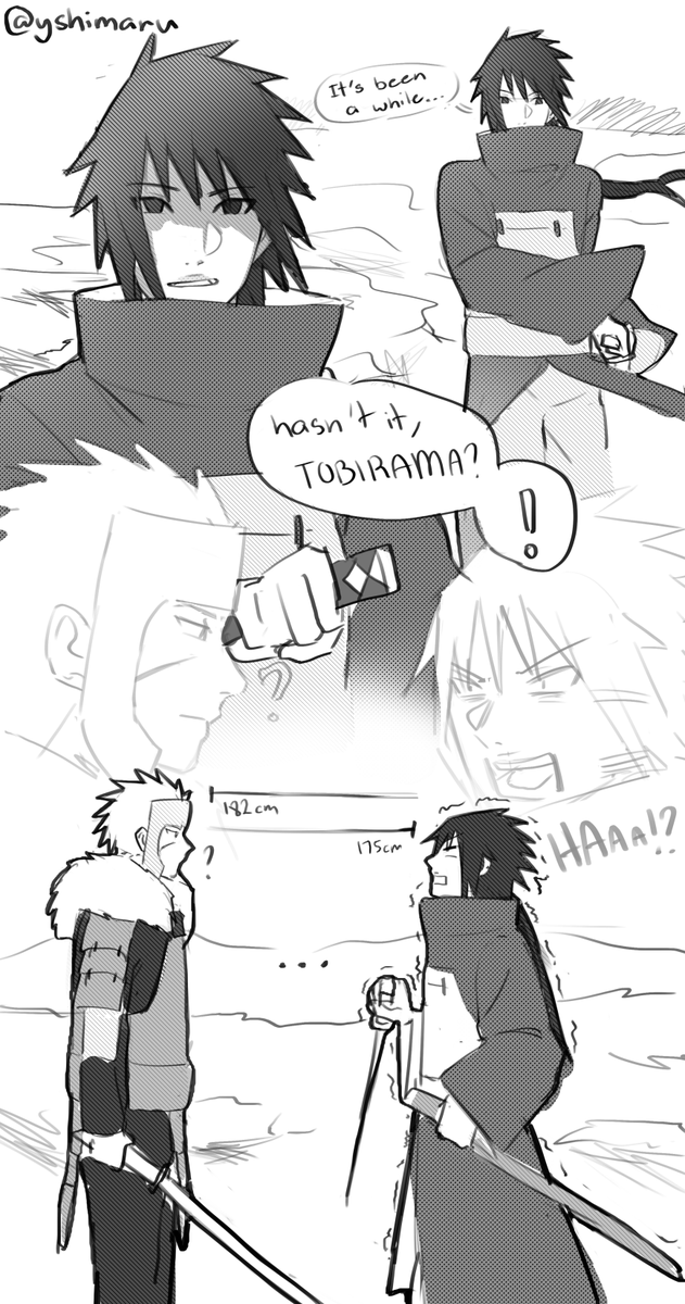 yshimaru_'s tweet photo. the fact izuna is the shortest among madara and the senju brothers is just *chef's kiss*
#tobiizu #扉イズ https://t.co/p5jup7CnuW