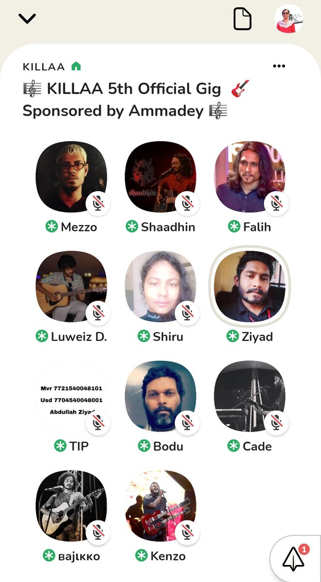 MunaAmina's tweet photo. #HappeningNow #KILLAA #gig night with #Falih &amp; #Shaadhin https://t.co/tvfVN29JUl