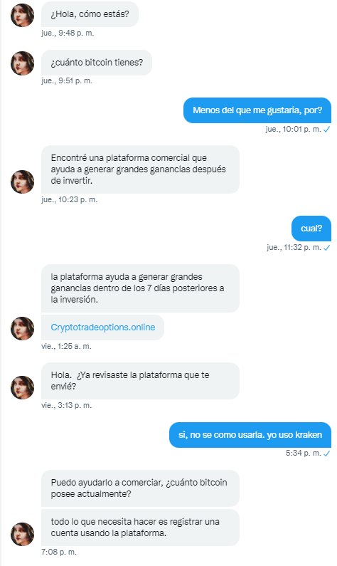 Aswath_Silber's tweet photo. Increible que @TwitterSeguro @TwitterEspana diga que no puede verificar que la cuenta de @FrankTornen ha sido hackeada y no hagan nada por arreglarlo

Le han cambiado el email de recuperación y la usan para intentar estafar con cryptos: https://t.co/ivhb4IKI3c