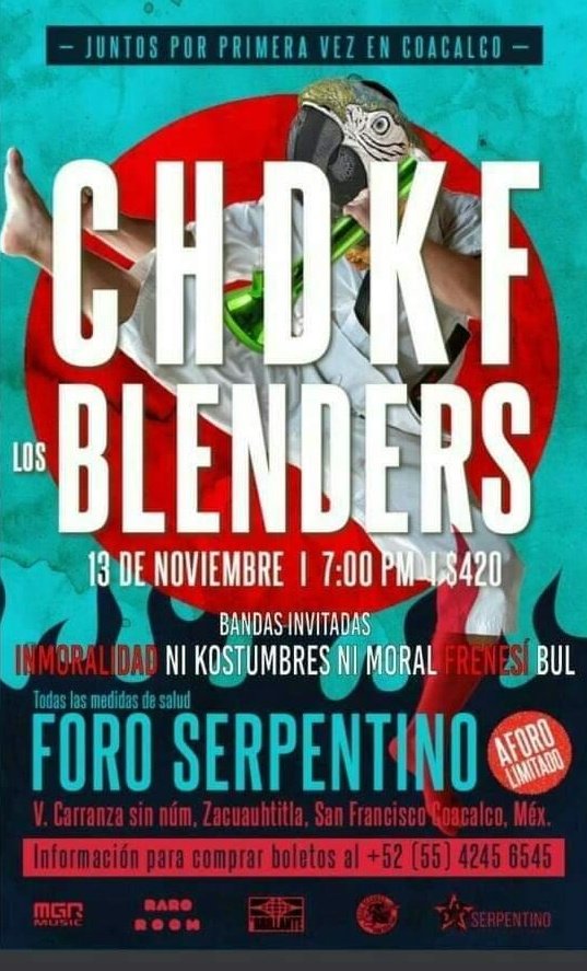 InmoralidadMx's tweet photo. Uffffff vámonos recio carnaliens a sacar toda la maldad con @elchingadazode y @LosBlenders en el #foroserpentino
#rockpodrido #surfcore #psychedelics https://t.co/seSbVhZR50