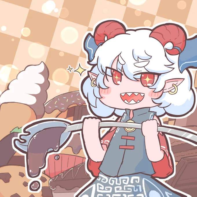 チョコ大好き饕餮さま🍫 