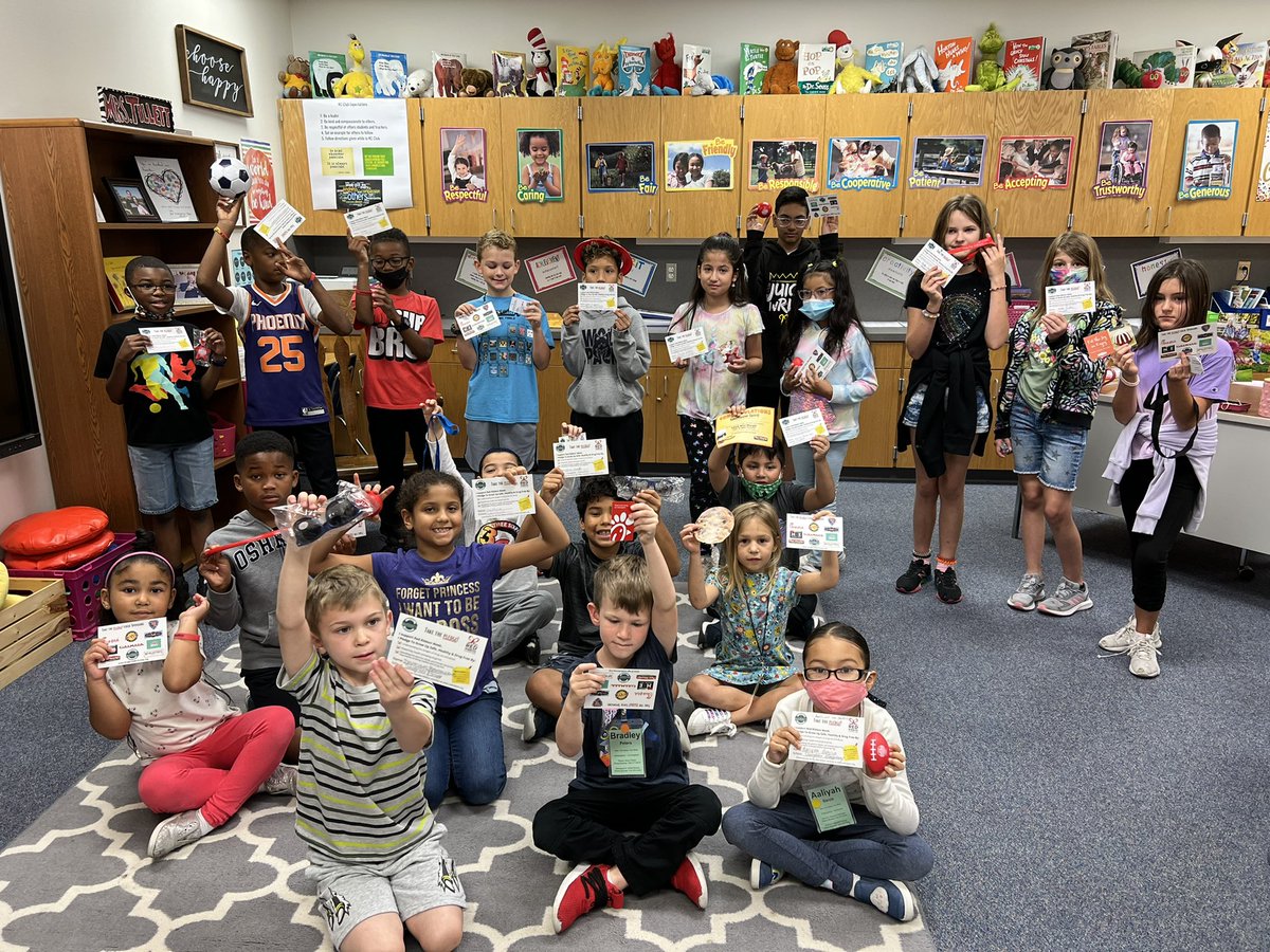 Our Slaughter students pledged to be drug free during Red Ribbon Week! After drawing names from all of the returned pledge cards, several of our students won fun prizes! #prideinside2122