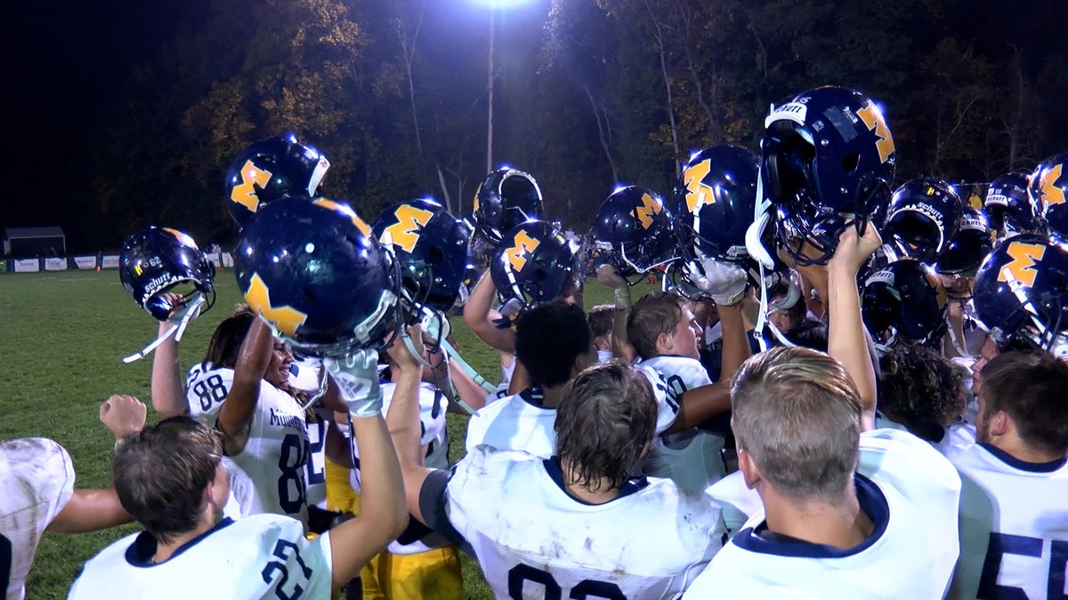 MetroNewsSports's tweet photo. Class A First Round:

No. 9 Moorefield (7-3) vs. No. 8 Wheeling Central Catholic (7-3)

Sat. Nov. 13 - 1:30 p.m.

Game will be played at Wheeling Island Stadium.

#wvprepfb https://t.co/gsHtvJgJ4l