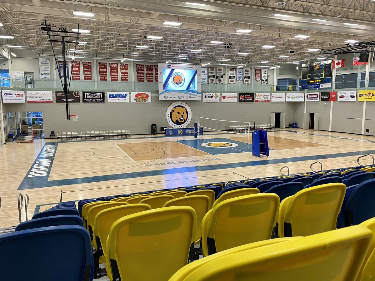 BUBobcats's tweet photo. Join us Wednesday at 11:00 am for the @brandonuni debut at @ccaasportsacsc nationals. We’ll be showing the men’s soccer game on the big screen, so get ready to cheer for your Bobcats. #bdnmb #BobcatNation https://t.co/zp8S7hEWqe