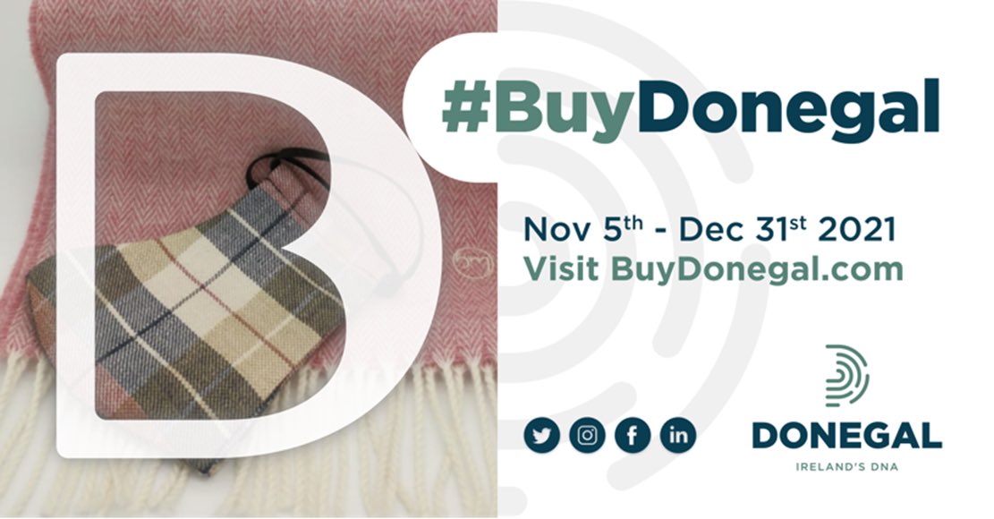 The #BuyDonegal campaign is the perfect excuse to send a piece of Donegal to friends and family anywhere in the world this Christmas. The campaign runs right up until the end of December. Find out more here:

donegal.ie/buydonegal