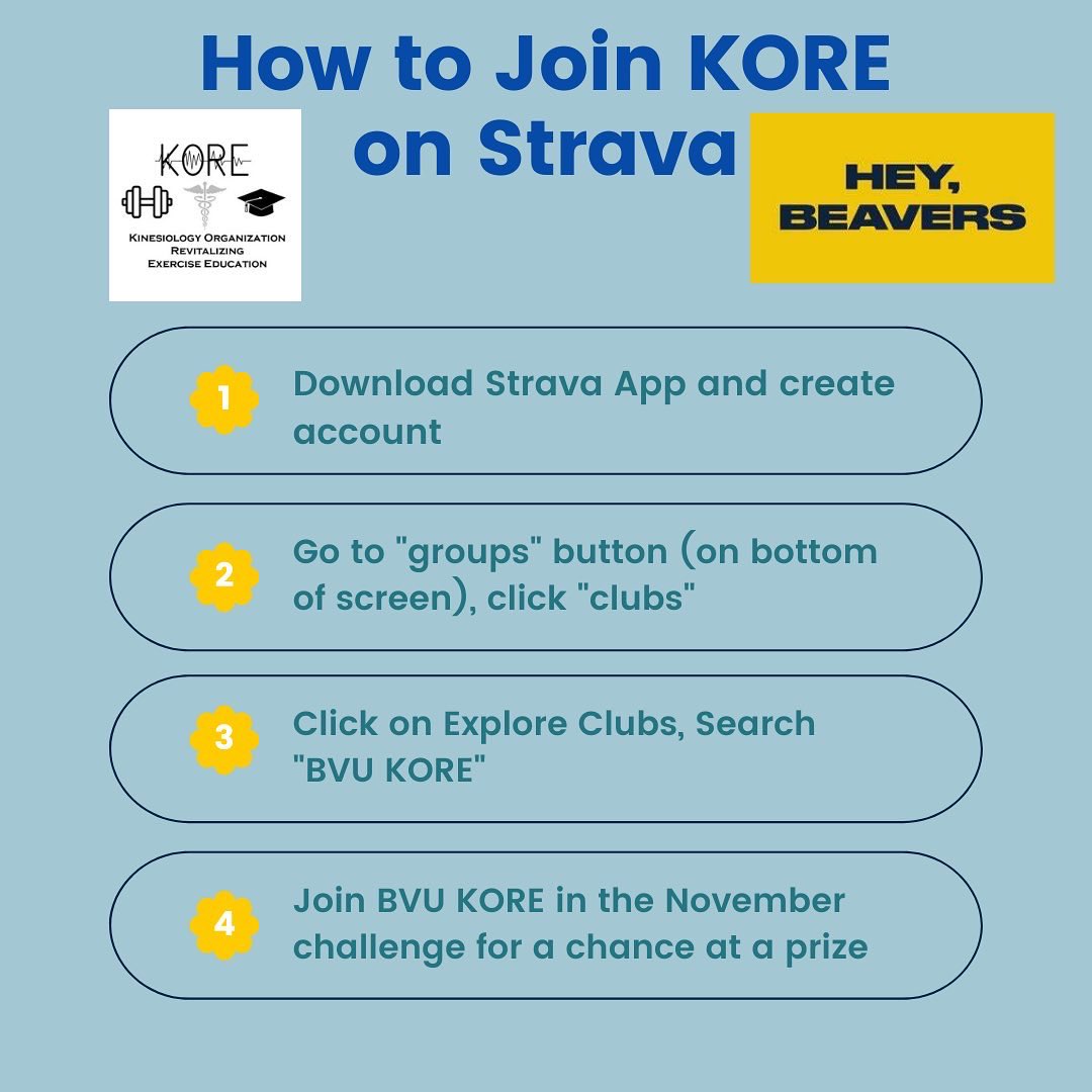 bvukore's tweet photo. 🦃November Challenge🦃 
Week 2! Get up and get moving! Don’t forget to join our Strava for a chance to win a prize at the end of the month! https://t.co/NuQbe6lGkG
