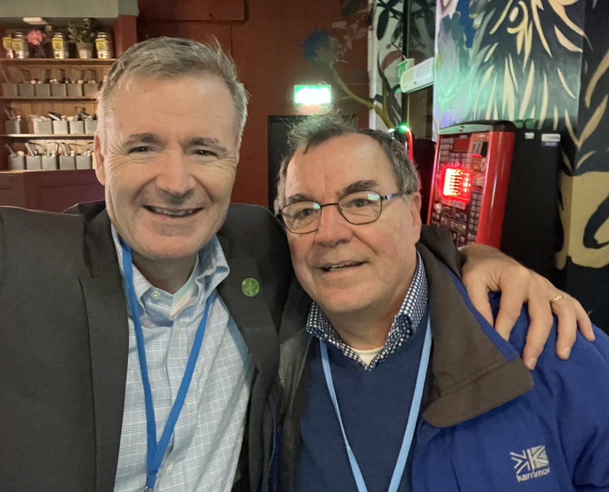 We must have Faith to solve the climate crisis. Great to be with friend and partner <a href="/DonMullanHII/">Don Mullan</a> at #COP26  to discuss how <a href="/LaudatoTree/">Laudato Tree</a> &amp; <a href="/AmericanForests/">American Forests</a> will deliver #ClimateJustice with 🌳.
#GreatGreenWall #TreeEquity 
<a href="/vivienneharr/">Vivie 💕</a> <a href="/ericharr/">Eric Michael Harr</a> @laudatosi2021 @1t_org_US