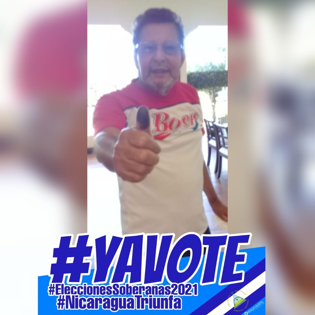 Yo ya Vote 
#EleccionesSoberanas2021
#UnidosEnVictorias
#TodosJuntosVamosAdelante
