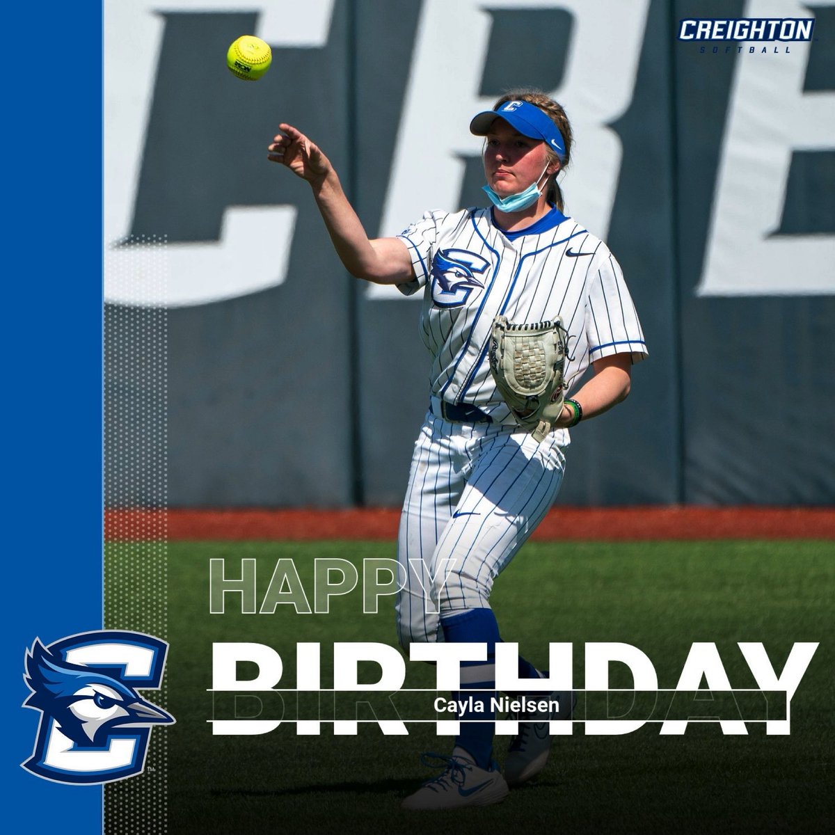 Happy Birthday to junior outfielder Cayla Neilsen (<a href="/CayNielsen/">AtiaI Hamendae</a>)!! Enjoy your special day! 🥳🎉💙