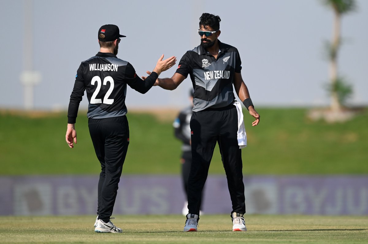 BLACKCAPS's tweet image. A @T20WorldCup semi-final confirmed with @englandcricket! Wednesday night (Thursday morning 3am NZT) at Abu Dhabi. #T20WorldCup #NZ