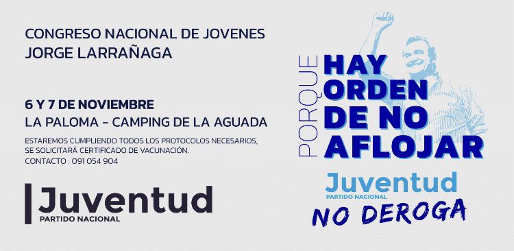 Jope_iba98's tweet photo. Parte de la barra que dijo presente en el congreso nacional de jóvenes.
¡Hay orden de no aflojar! https://t.co/3ytj9K8KNr