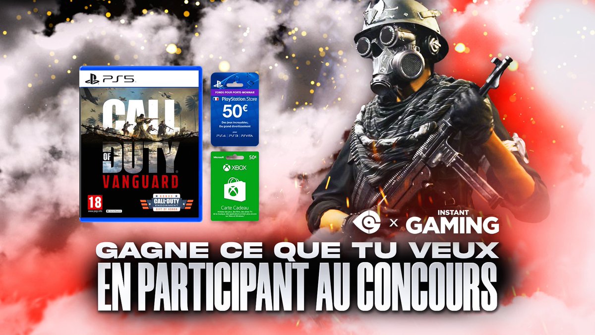 CoDQG_'s tweet photo. 🍀 #CONCOURS  🎁

Gagne ce que tu veux (carte PSN, Xbox, PC, le jeu de ton choix, …) en 2 étapes !

🔁 RT ce Tweet
✅ Participe ici: https://t.co/EyiXUvDQ9J https://t.co/QY24Byo4fc