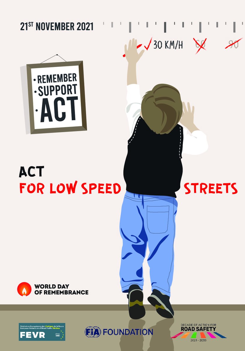 FEVRorg's tweet photo. In 2 weeks time we celebrate the World Day of Remembrance.This year the celebrations mark the start of the new #DecadeofAction   for #roadsafety 2021-2030, during which the WDR plays a very important part. 
https://t.co/xMoMOz6Akx
#RoadVictims #WDOR2021 
@UNRSC  @RoadSafetyNGOs https://t.co/Z7ifrPjuuq