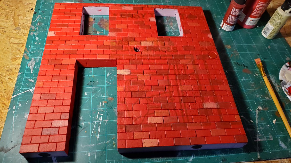 VASCOtoys's tweet photo. #Diorama brick progression for out current build. #ActionFigures #ACBA #Diostructure #ToyCommunity https://t.co/jHTRtXfQE2