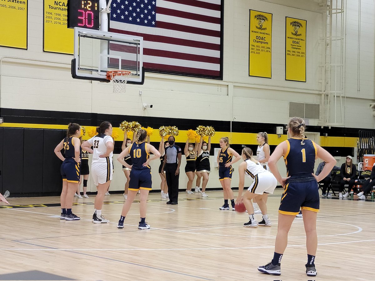 First Collegiate point for <a href="/HHSHawksSports/">HHS Activities</a> grad Emily Mott for <a href="/rmcwbb/">Randolph-Macon Women's Basketball</a> ...