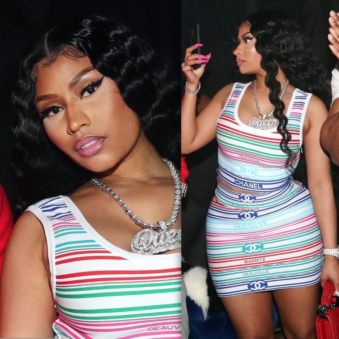 A Casually Dressed Nicki Minaj Shops for Chanel - theJasmineBRAND