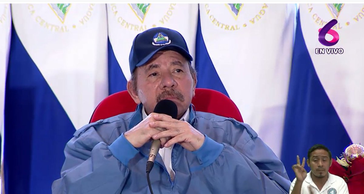 almayadeen_es's tweet photo. #Nicaragua Presidente Daniel Ortega: el voto llama a la paz y el próximo año 2022, tendremos una nueva elección y con esa serán 50 elecciones que se han realizado en Nicaragua desde 1984. #EleccionesSoberanas2021 #UnidosEnVictoria #7Noviembre #DanielOrtega https://t.co/DnX6SOhy8H
