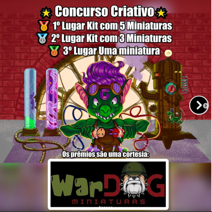 GoblinBiruta's tweet photo. Está rolando um concurso criativo no Instagram. Cheguem lá para participar no @goblinbiruta.

#rpgdemesa #rpgbrasil #rpgmemesbrasil #rpgista #dndbrasil #dedbrasil #tormenta20 #tormentarpg #memesrpg #memesrpgdemesa #fantasiamedieval #concursocultural https://t.co/1WgGwGaBcR