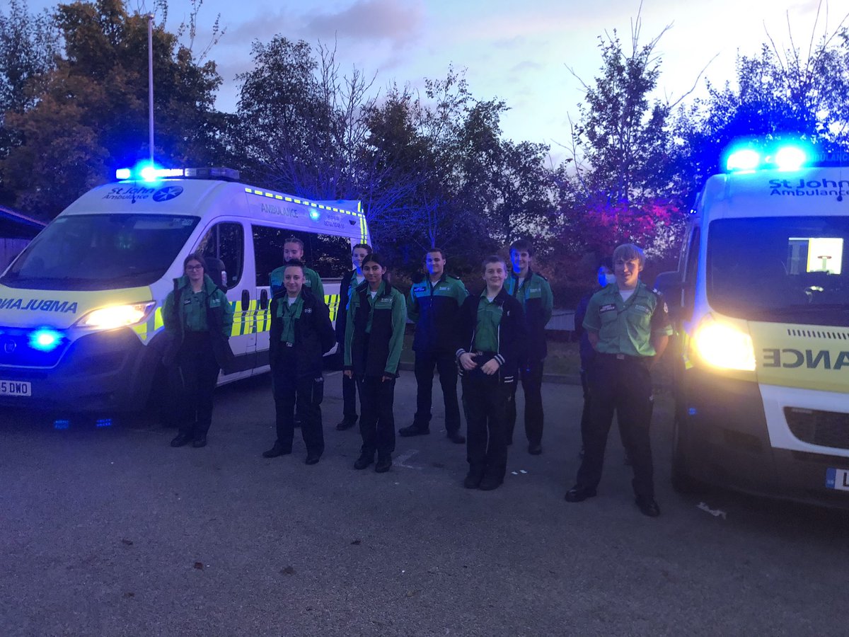 SJANorfolk's tweet photo. Fantastic day today with our awesome young people!. 
Well done to Toby (Sprowston and Old Catton Cadets) who is our new Cadet of the Year and Millie (King’s Lynn) who is our new Deputy Cadet of the Year. #TeamNorfolk https://t.co/MmZyA6aGTn