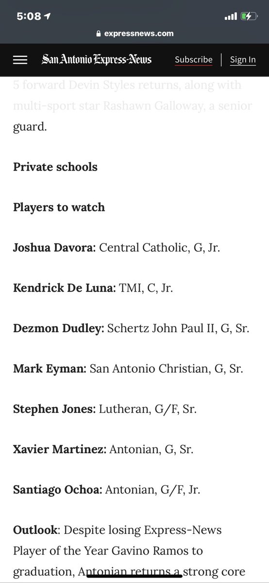 Blessed to be named a private school player to watch! 💙💙
<a href="/hinojosa_david/">David Hinojosa</a>